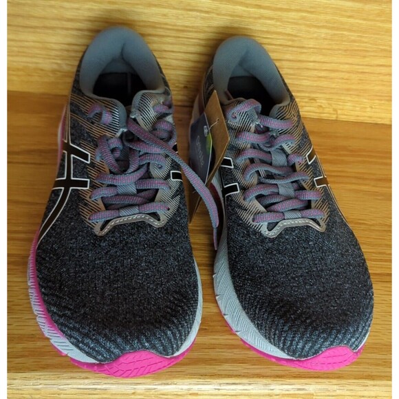 ASICS Women's GT-2000 10 Running Shoes, Size 9 Narrow Gray/Pink - Picture 1 of 11